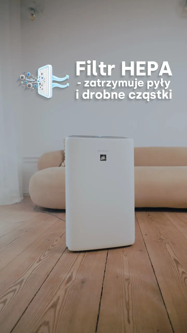 HEPA, czujniki, nawilżanie
